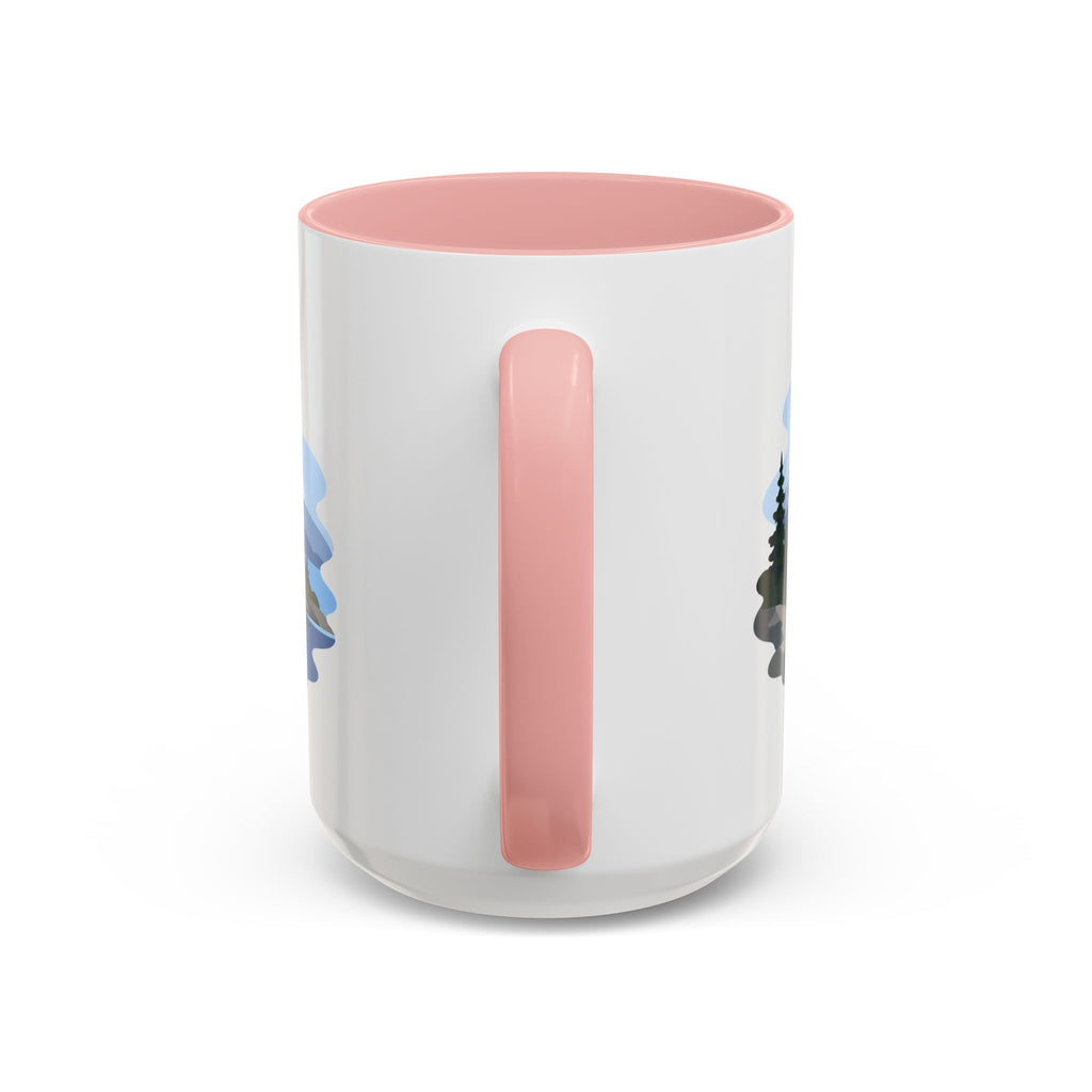 Isle Royale National Park Coffee Mug | Solid Color Block Park Souvenir | 11oz 15oz Accent Mug