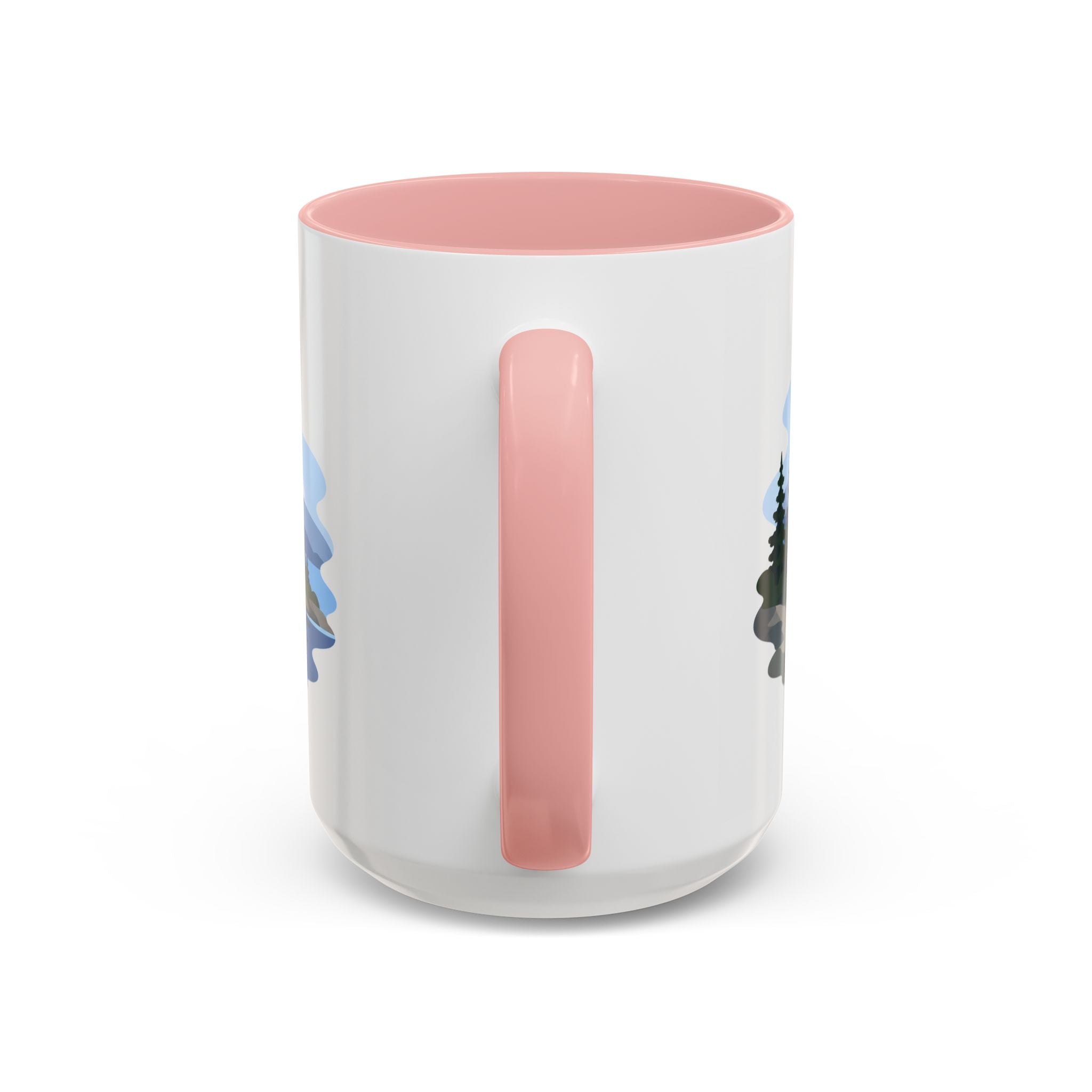 Isle Royale National Park Coffee Mug | Solid Color Block Park Souvenir | 11oz 15oz Accent Mug