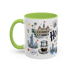 Ho Chi Minh City Coffee Mug | Vietnam Souvenir Travel Gift | Accent Color Ceramic 11oz 15oz
