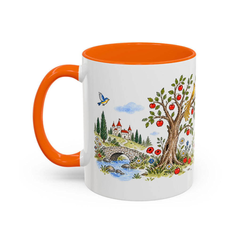 The Golden Bird Mug | Storybook Fairy Tale Accent Coffee Mug | EveryLegend