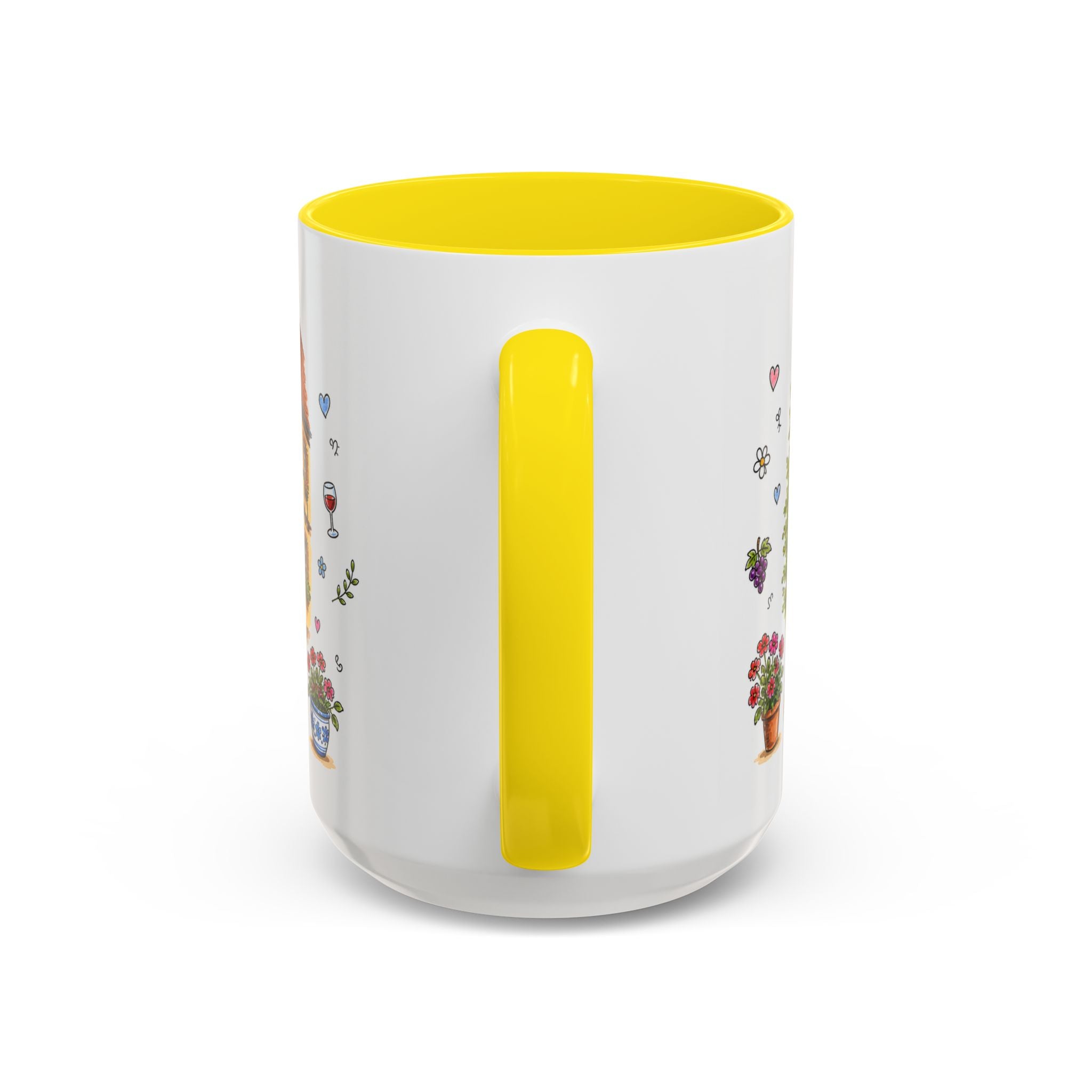 Colmar Illustrated Travel Mug | France Souvenir Accent Coffee Mug | 11oz 15oz Ceramic Cup