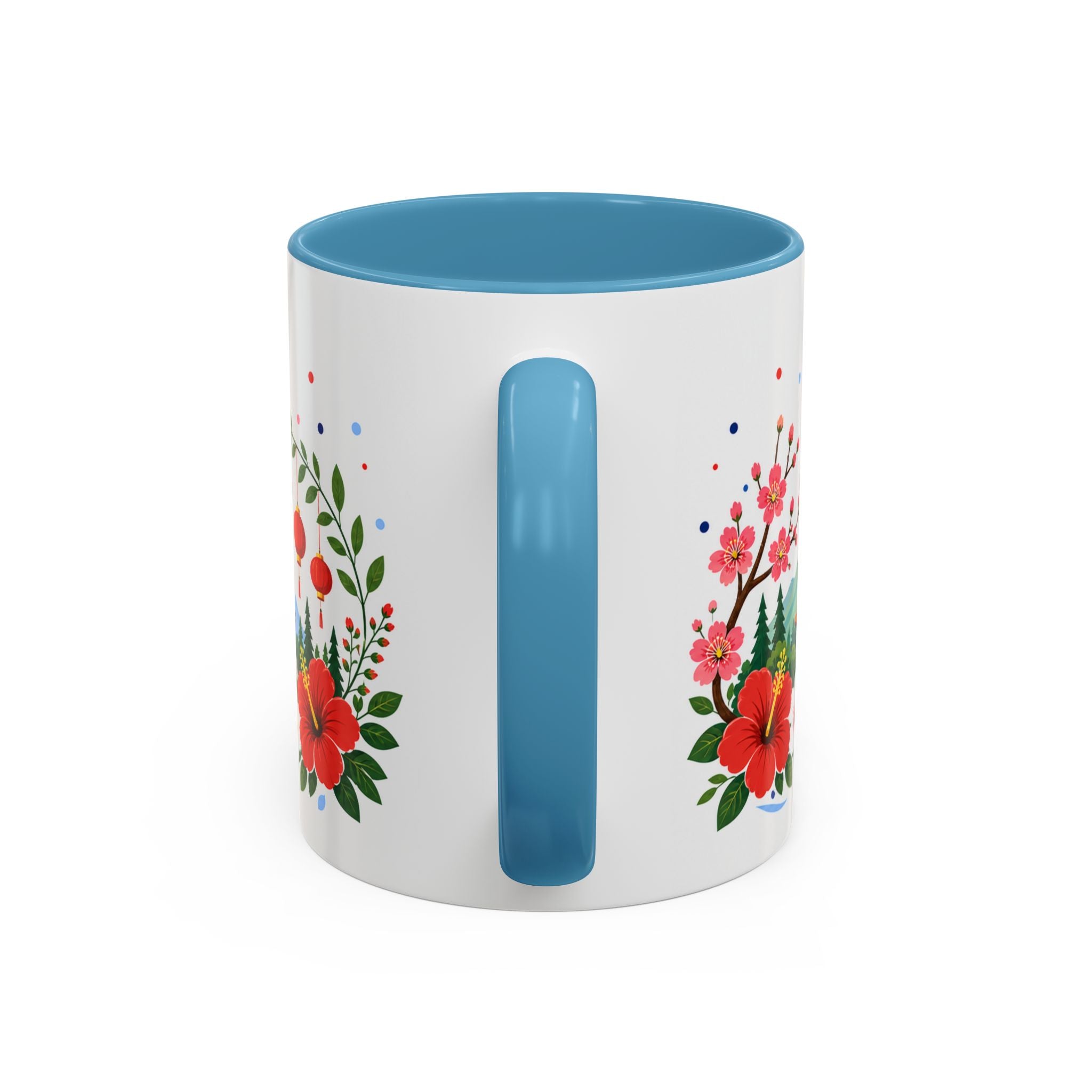 Taiwan Coffee Mug | Travel Souvenir Accent Mug | Place Gift Ceramic Cup 11oz 15oz