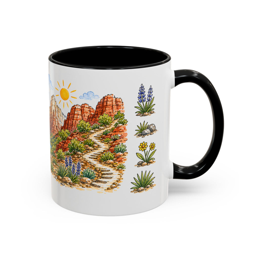 Zion National Park Mug | US Travel Souvenir Accent Coffee Mug | 11oz 15oz Ceramic Cup