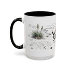 White Sands National Park Coffee Mug | New Mexico Desert Sand Dunes Gift | Accent Color Ceramic 11oz 15oz