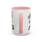 Geneva Illustrated Travel Mug | City Souvenir Accent Coffee Mug | 11oz 15oz Ceramic Cup