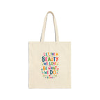 Rumi Quote Tote Bag | Colorful Canvas Bag | Positive Literary Gift