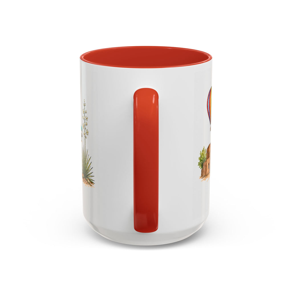 Albuquerque Illustrated Travel Mug | City Souvenir Accent Coffee Mug | 11oz 15oz Ceramic Cup