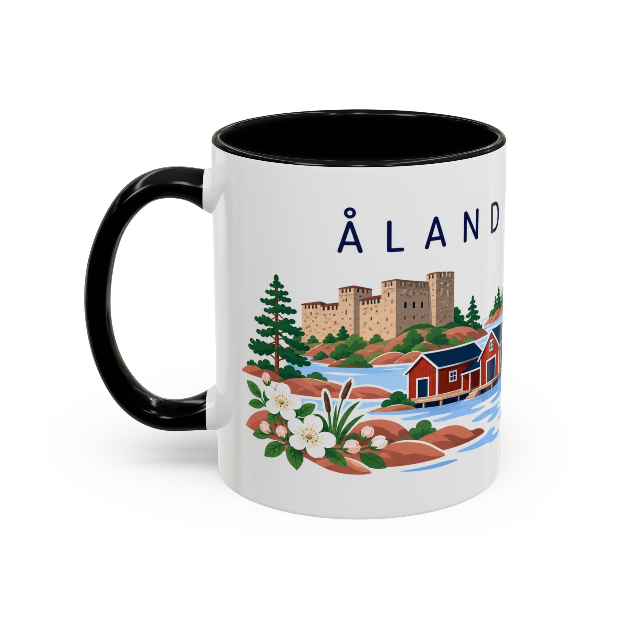Åland Islands Coffee Mug | Travel Souvenir Accent Mug | Country Gift Ceramic Cup 11oz 15oz
