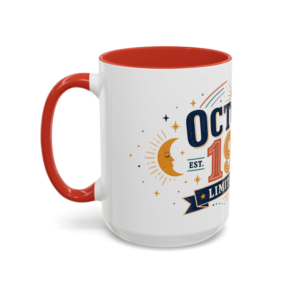 Custom Birthday Mug | Celestial Retro Design, Limited Edition (11oz or 15oz)