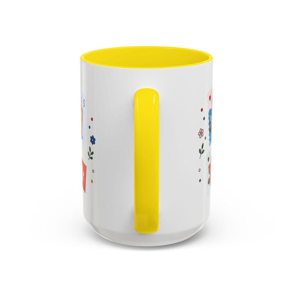 Hong Kong Coffee Mug | Postage Stamp Collage Mug | Travel Souvenir Accent Cup 11oz 15oz