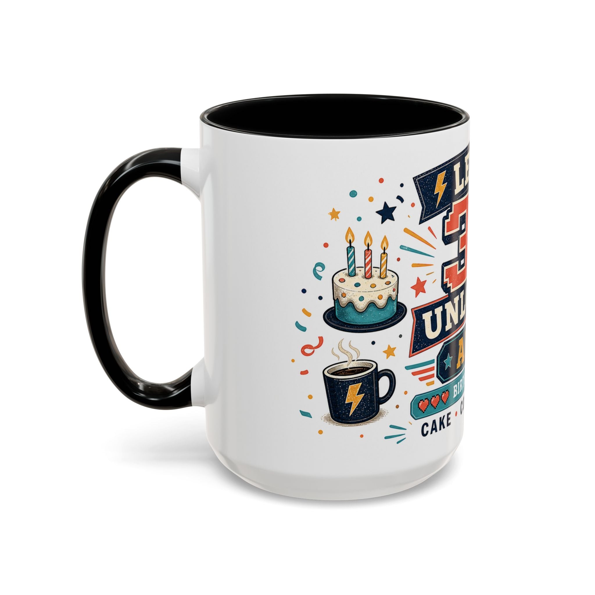 Custom Gamer Birthday Mug | Level Unlocked Name Age Coffee Cup