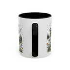 Swiss Alps Coffee Mug | Travel Destination Souvenir Gift | Accent Color Ceramic 11oz 15oz