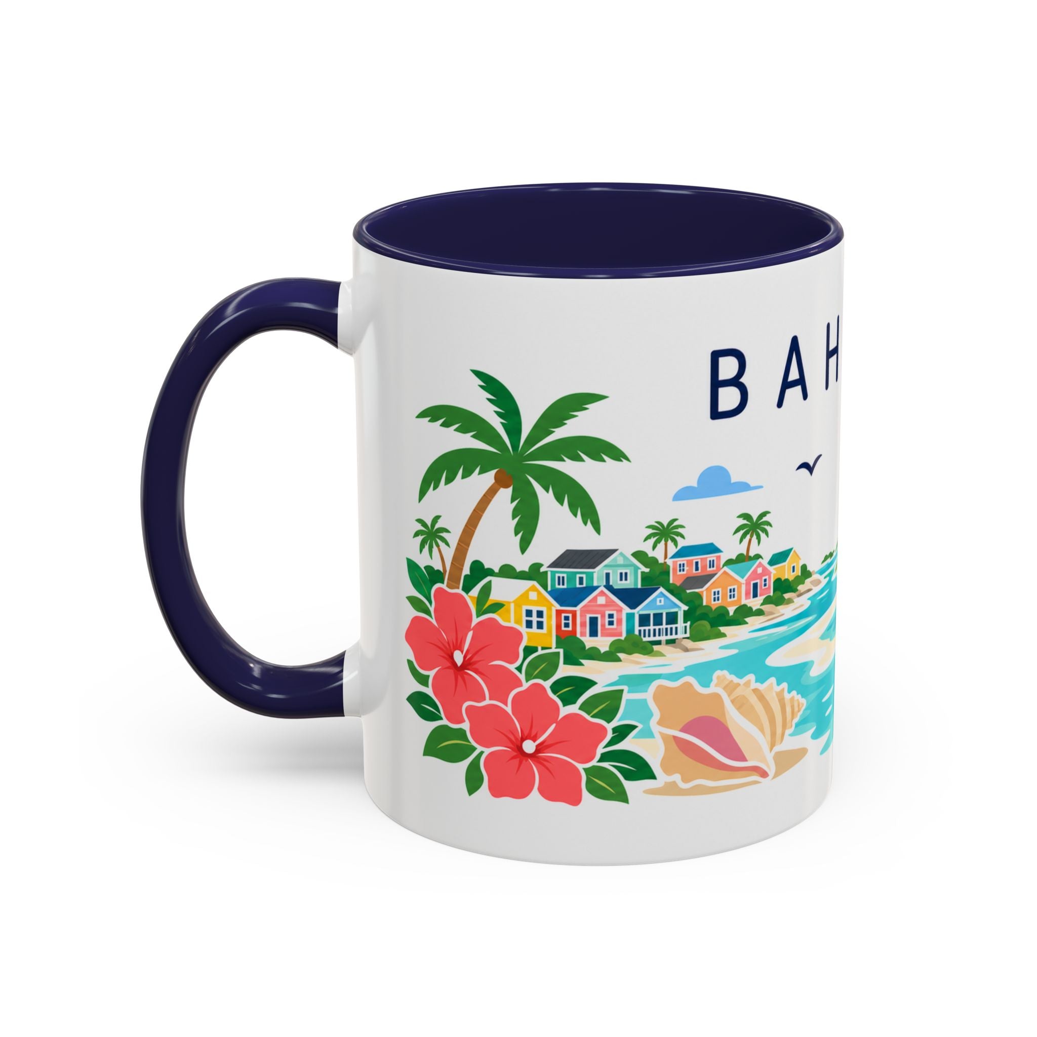Bahamas Coffee Mug | Travel Souvenir Accent Mug | Country Gift Ceramic Cup 11oz 15oz