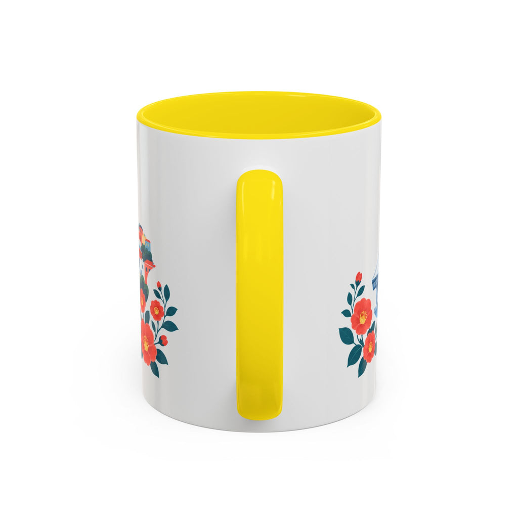 Busan Coffee Mug | South Korea Travel Souvenir | Porcelain Decal City Gift | 11oz 15oz Accent Mug