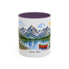Grand Teton National Park Mug | US Travel Souvenir Accent Coffee Mug | 11oz 15oz Ceramic Cup