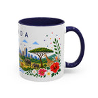 Uganda Coffee Mug | Travel Souvenir Accent Mug | Place Gift Ceramic Cup 11oz 15oz
