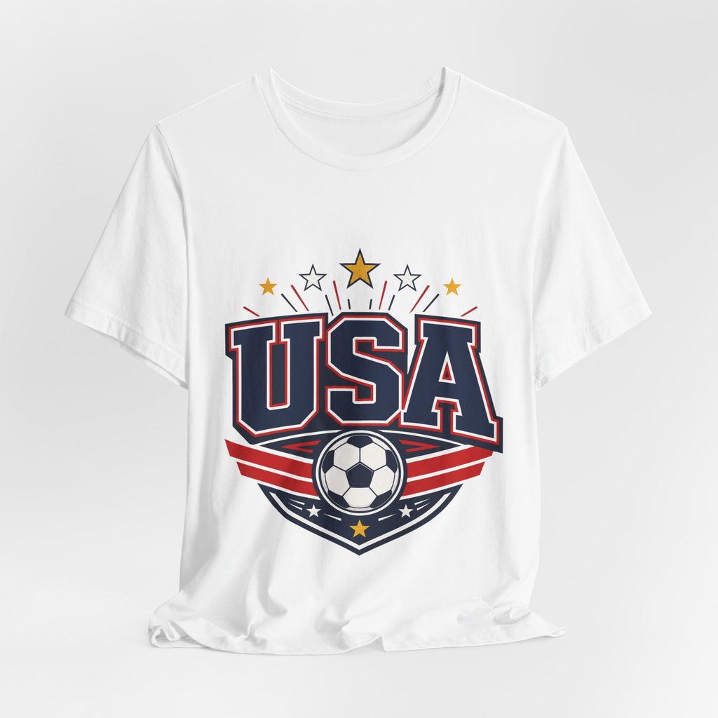USA Soccer Fan T-Shirt | United States Fan Tee | USA Soccer Supporter Shirt