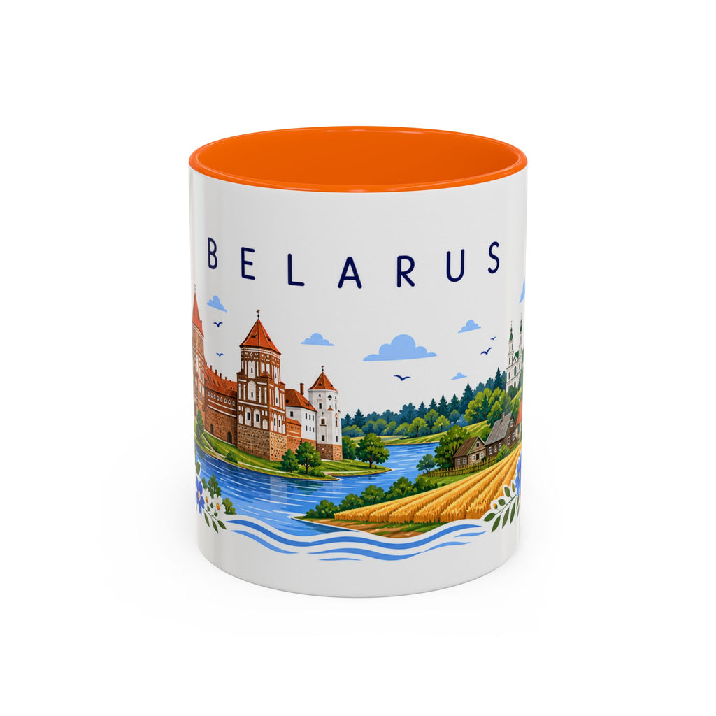 Belarus Coffee Mug | Travel Souvenir Accent Mug | Place Gift Ceramic Cup 11oz 15oz