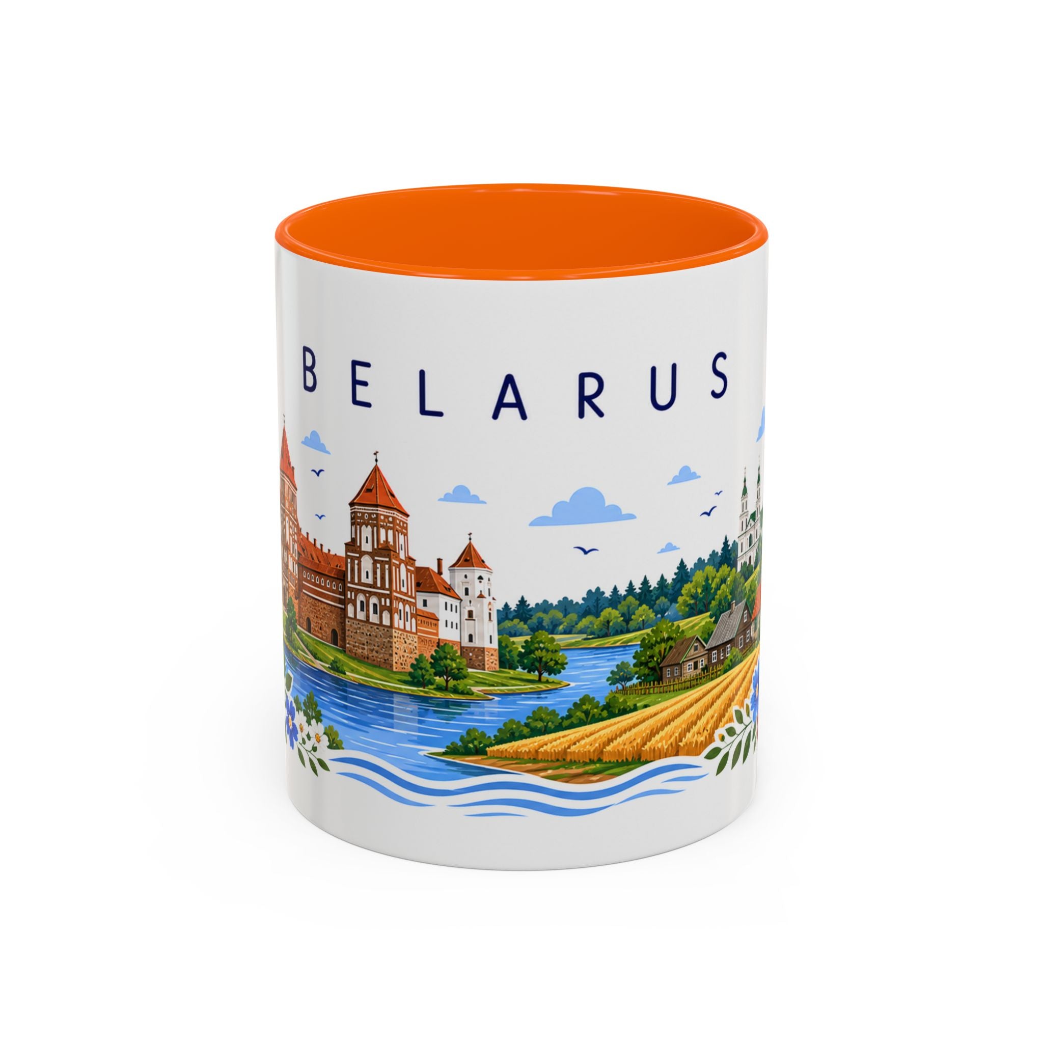 Belarus Coffee Mug | Travel Souvenir Accent Mug | Place Gift Ceramic Cup 11oz 15oz