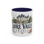 Loire Valley Mug, France Travel Souvenir, Bucket List Gift, Accent Ceramic Coffee Mug 11oz 15oz