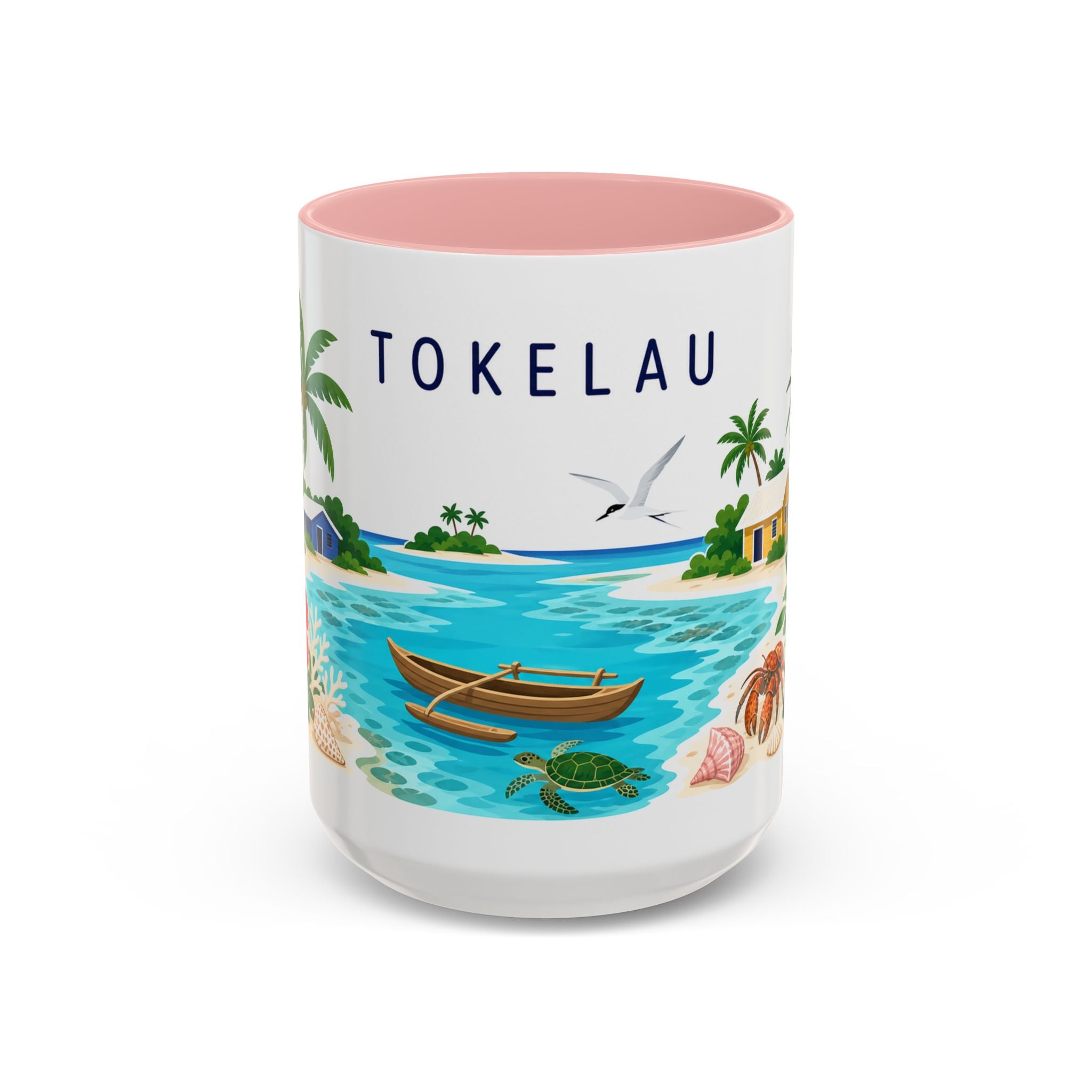 Tokelau Coffee Mug | Travel Souvenir Accent Mug | Country Gift Ceramic Cup 11oz 15oz