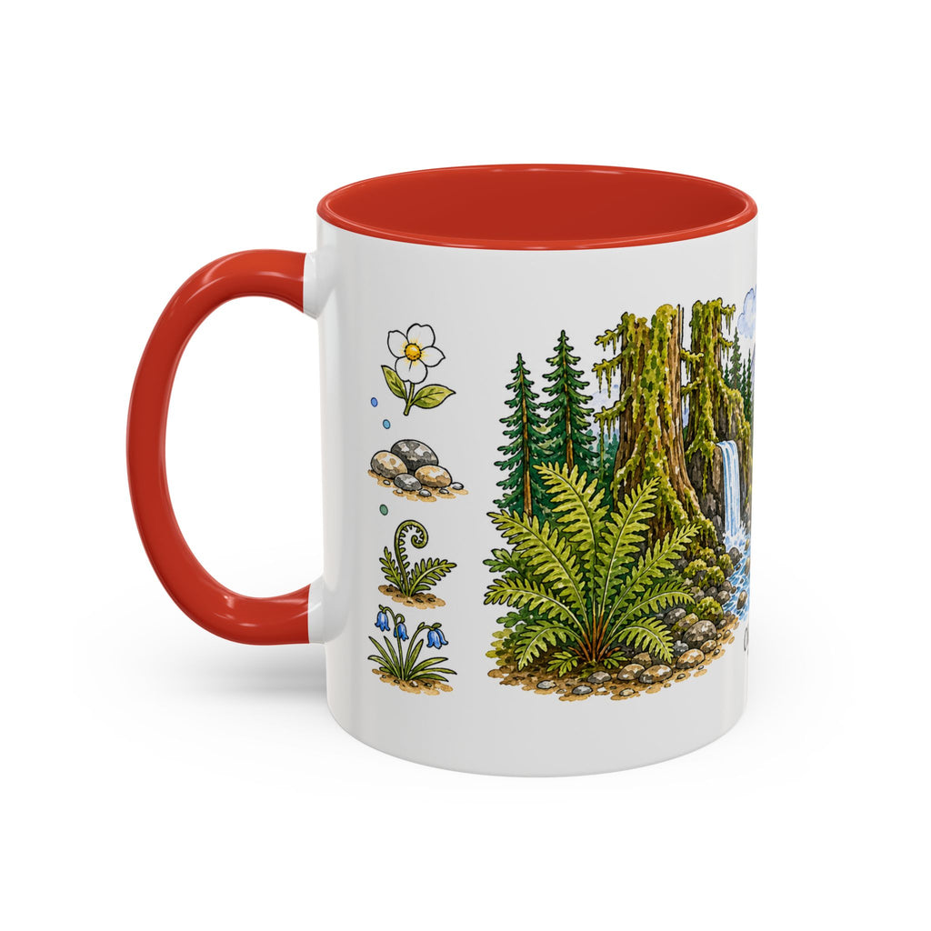 Olympic National Park Mug | US Travel Souvenir Accent Coffee Mug | 11oz 15oz Ceramic Cup