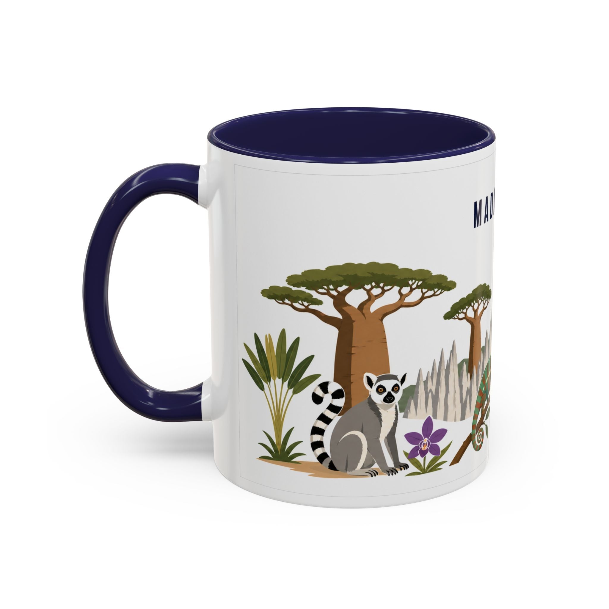 Madagascar Home Country Mug | Moving Away Gift | Long Distance Friendship | 11 oz 15 oz Accent Mug
