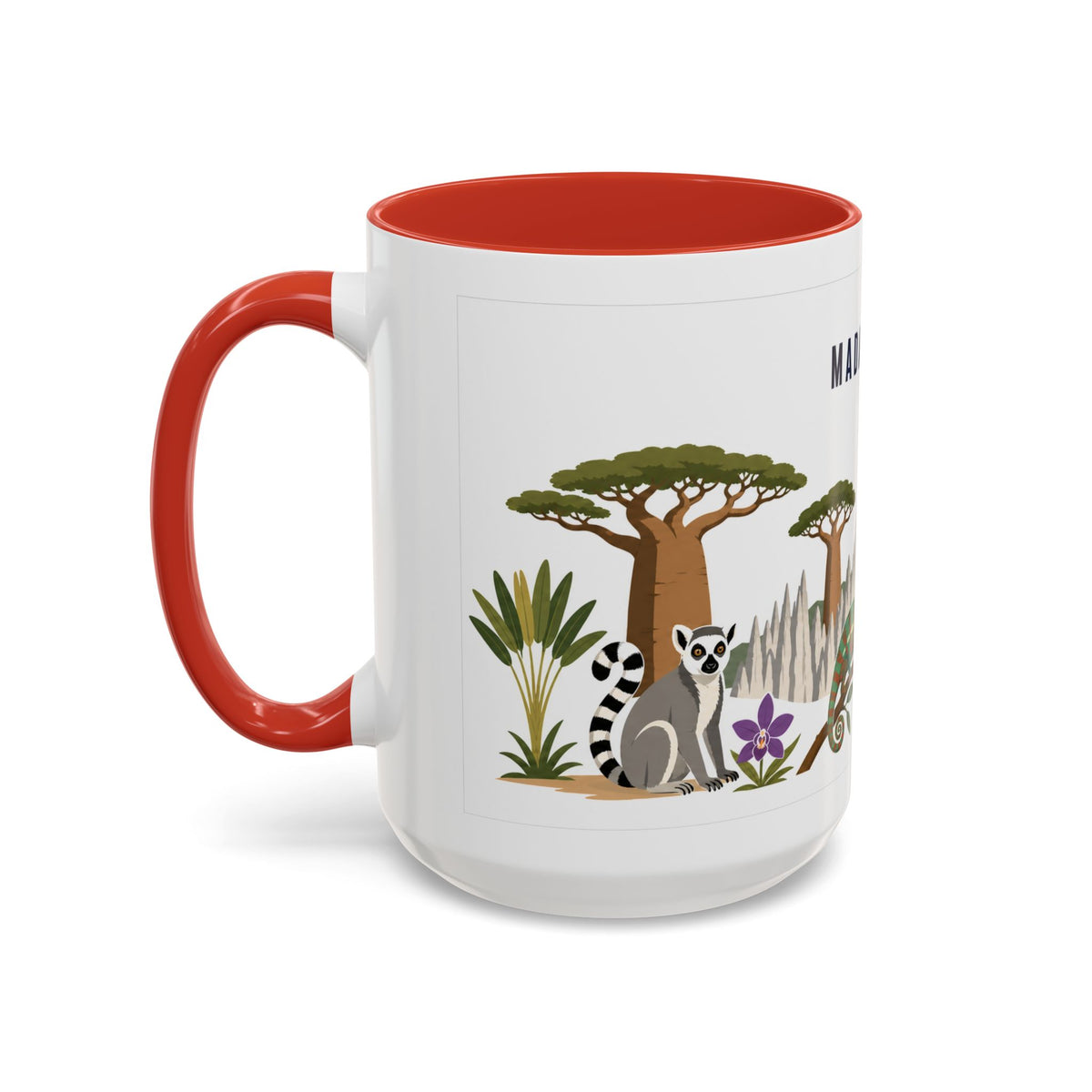 Madagascar Home Country Mug | Moving Away Gift | Long Distance Friendship | 11 oz 15 oz Accent Mug