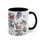 Grand Canyon National Park Coffee Mug | Hiking Camping Nature Gift | Accent Color Ceramic 11oz 15oz