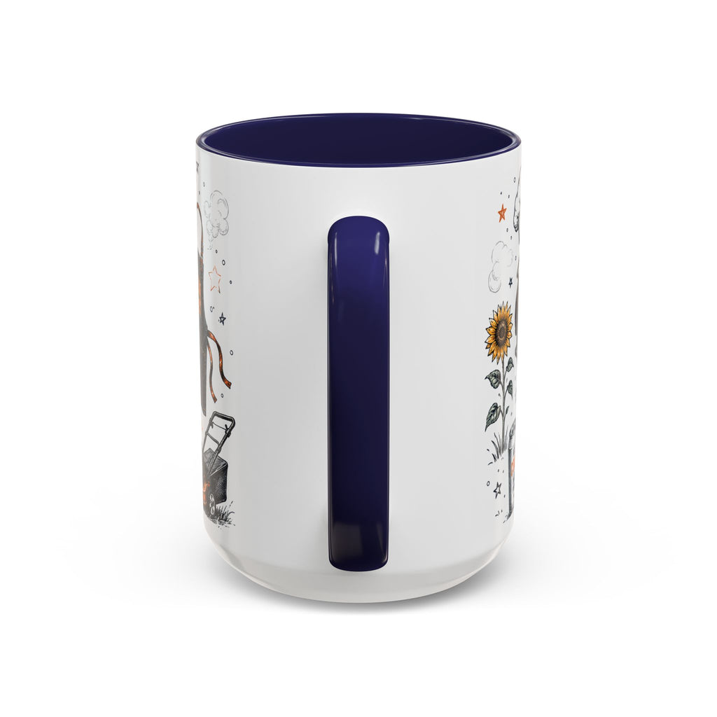 Grill Master Coffee Mug | Father's Day Gift for Dad | Accent Color Ceramic 11oz 15oz