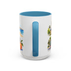 Valencia Illustrated Travel Mug | City Souvenir Accent Coffee Mug | 11oz 15oz Ceramic Cup