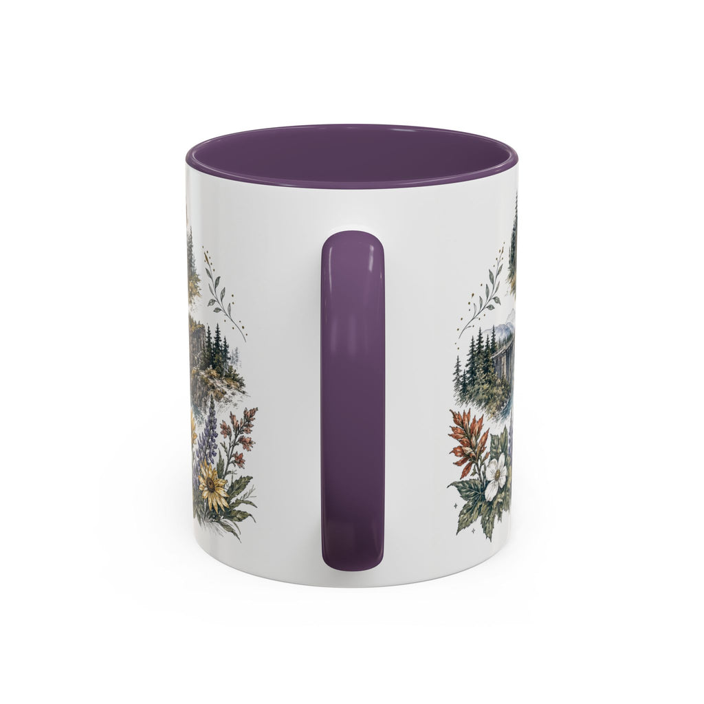 Columbia River Gorge Mug, Pacific Northwest Travel Souvenir, Bucket List Gift, Accent Ceramic Coffee Mug 11oz 15oz