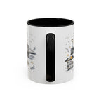 New York City Coffee Mug | New York Souvenir Travel Gift | Accent Color Ceramic 11oz 15oz