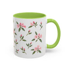 Washington Coast rhododendron Mug, State Flower Floral Coffee Cup, 11oz Botanical Gift