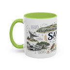 San Jose Coffee Mug | California Souvenir City Gift | Accent Color Ceramic 11oz 15oz
