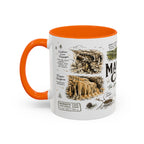 Mammoth Cave National Park Coffee Mug | Kentucky Cave Exploration Hiking Gift | Accent Color Ceramic 11oz 15oz