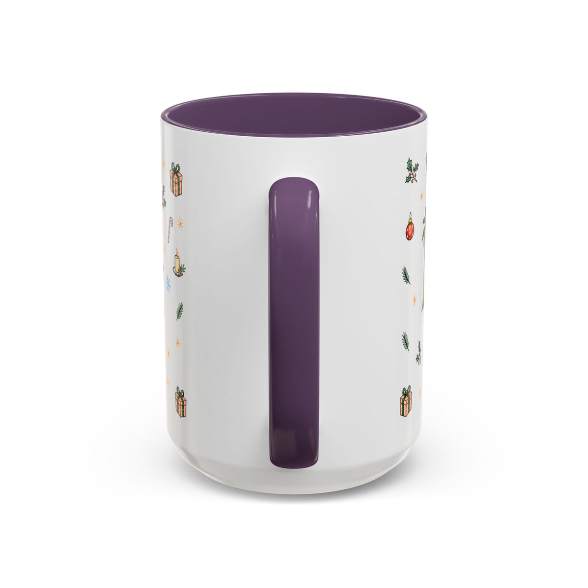Los Angeles Christmas Mug | Watercolor City Souvenir | Ceramic Coffee Cup (11oz or 15oz)