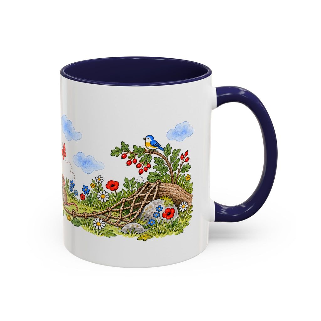 The Lion and the Mouse Mug | Storybook Fairy Tale Accent Coffee Mug | EveryLegend