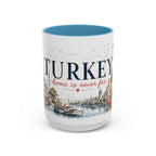 Turkey Home Country Mug | Moving Away Gift | Long Distance Friendship | 11 oz 15 oz Accent Mug