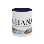 Ghana Home Country Mug | Moving Away Gift | Long Distance Friendship | 11 oz 15 oz Accent Mug