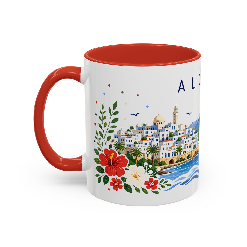 Algeria Coffee Mug | Travel Souvenir Accent Mug | Place Gift Ceramic Cup 11oz 15oz