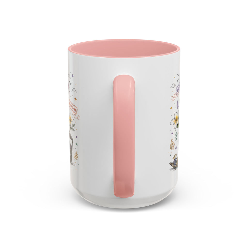 Bangkok Coffee Mug | Thailand Souvenir Travel Gift | Accent Color Ceramic 11oz 15oz