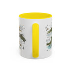 American Samoa National Park Coffee Mug | Pacific Island Rainforest Reef Gift | Accent Color Ceramic 11oz 15oz