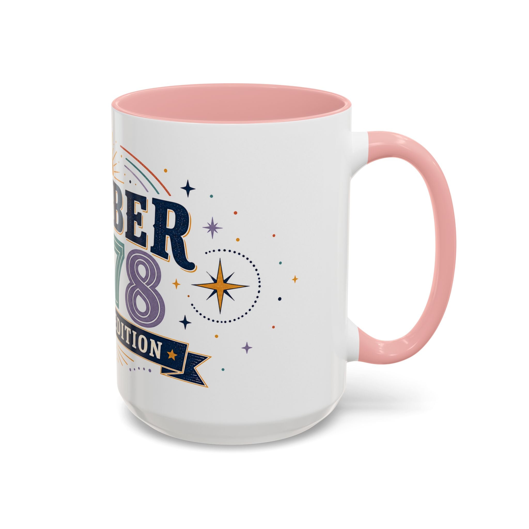 Custom Birthday Mug | Celestial Retro Design, Limited Edition (11oz or 15oz)