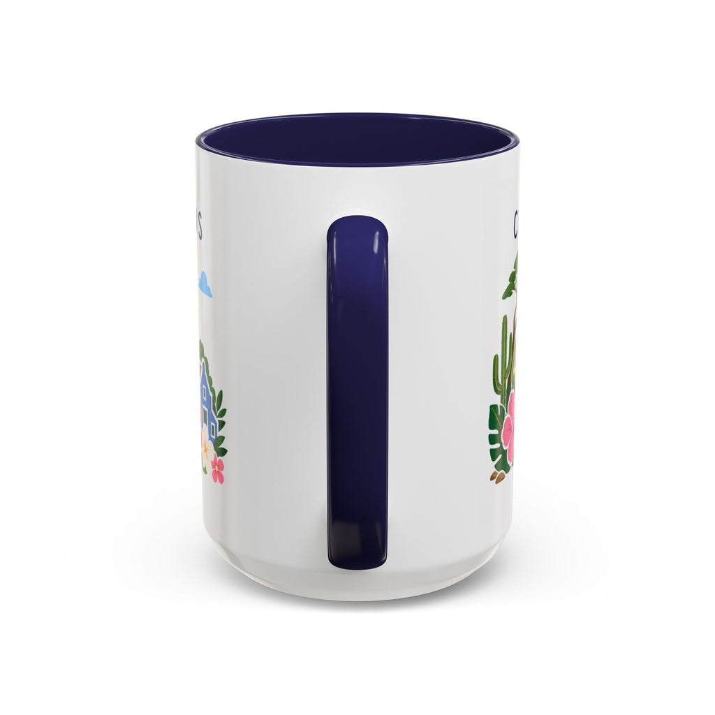 Caribbean Netherlands Coffee Mug | Travel Souvenir Accent Mug | Country Gift Ceramic Cup 11oz 15oz