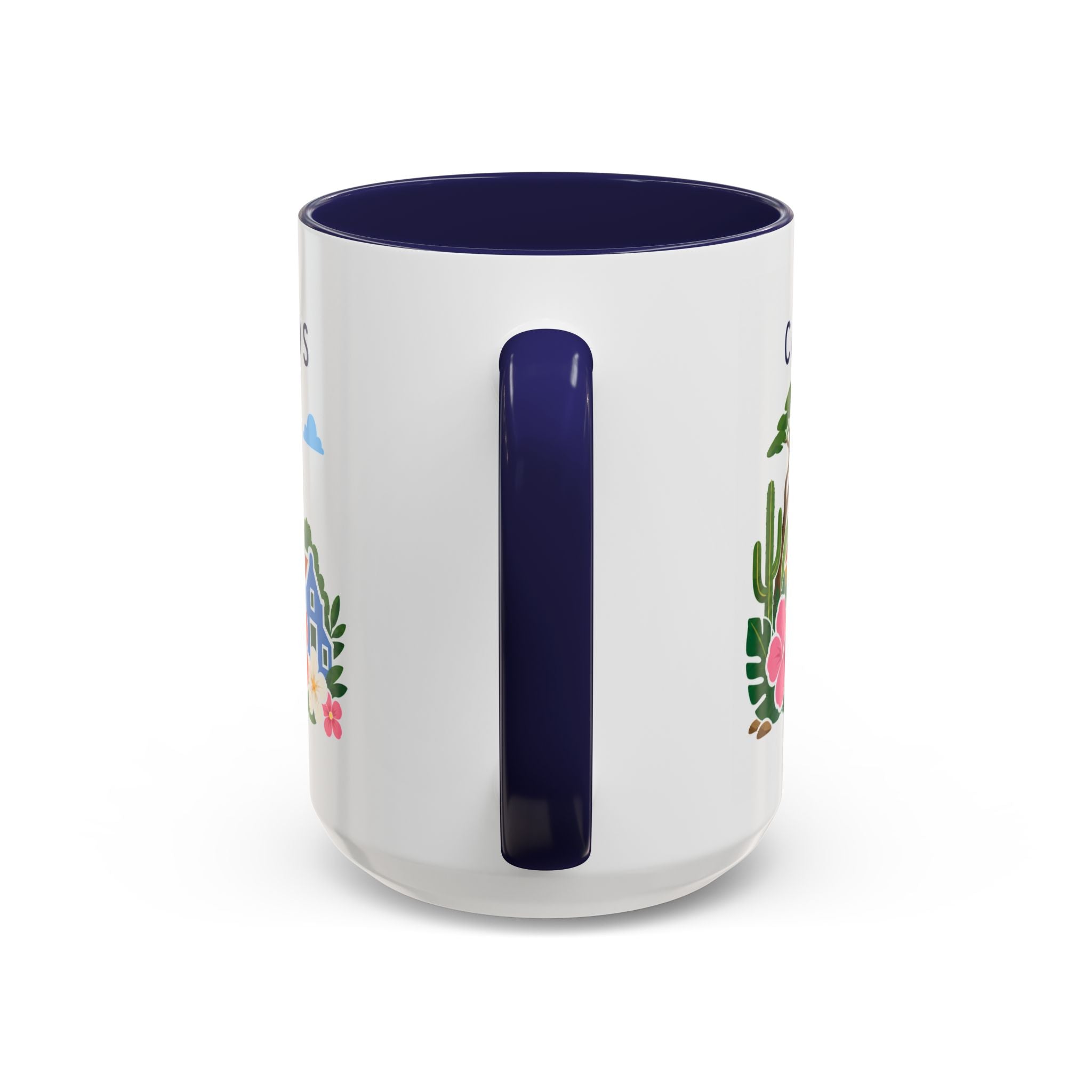 Caribbean Netherlands Coffee Mug | Travel Souvenir Accent Mug | Country Gift Ceramic Cup 11oz 15oz
