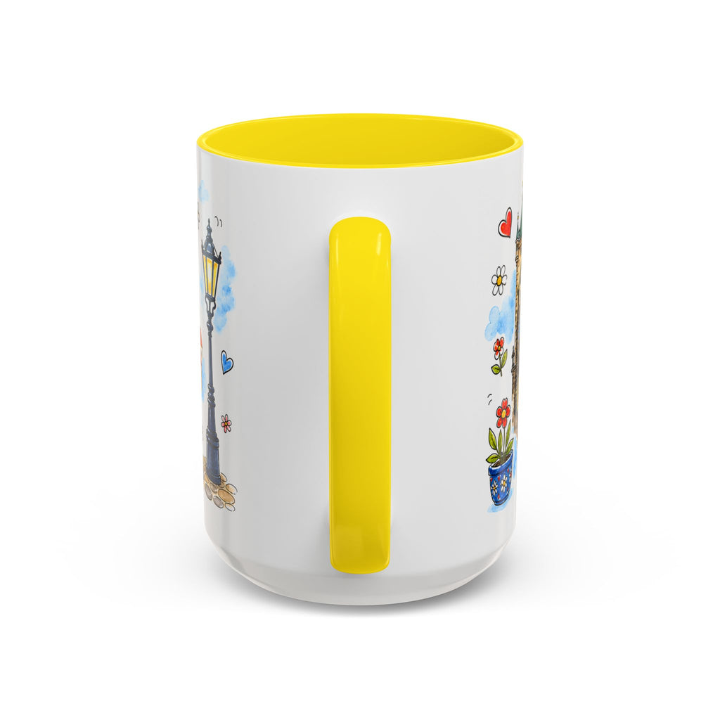 Prague Travel Mug | European City Souvenir Accent Coffee Mug | 11oz 15oz Ceramic Cup