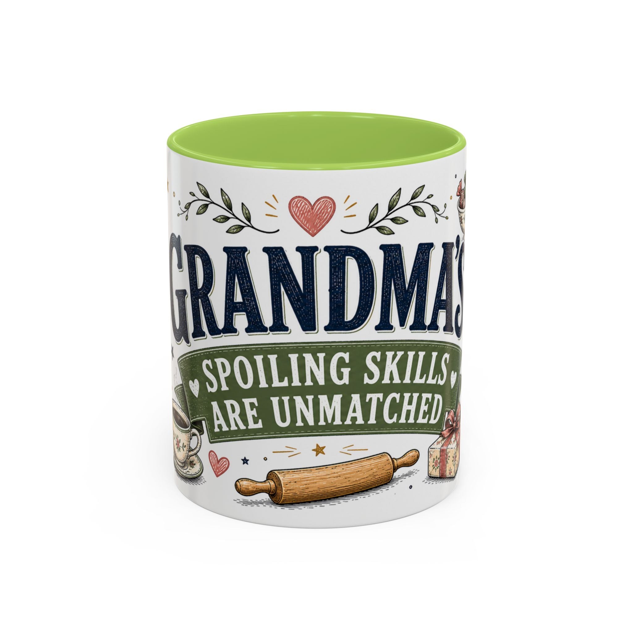 Grandma's Spoiling Skills Are Unmatched Coffee Mug | Funny Gift From Grandkids | Accent Ceramic 11oz 15oz