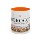 Morocco Home Country Mug | Moving Away Gift | Long Distance Friendship | 11 oz 15 oz Accent Mug