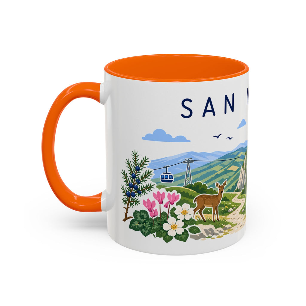 San Marino Coffee Mug | Travel Souvenir Accent Mug | Country Gift Ceramic Cup 11oz 15oz